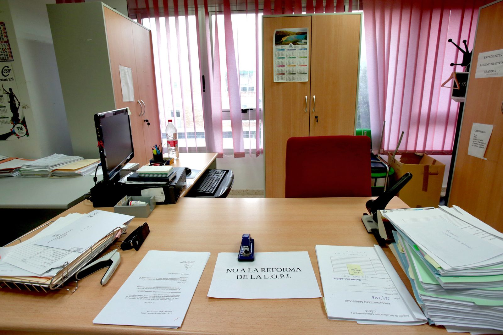 Huelga de funcionarios de Justicia en la provincia