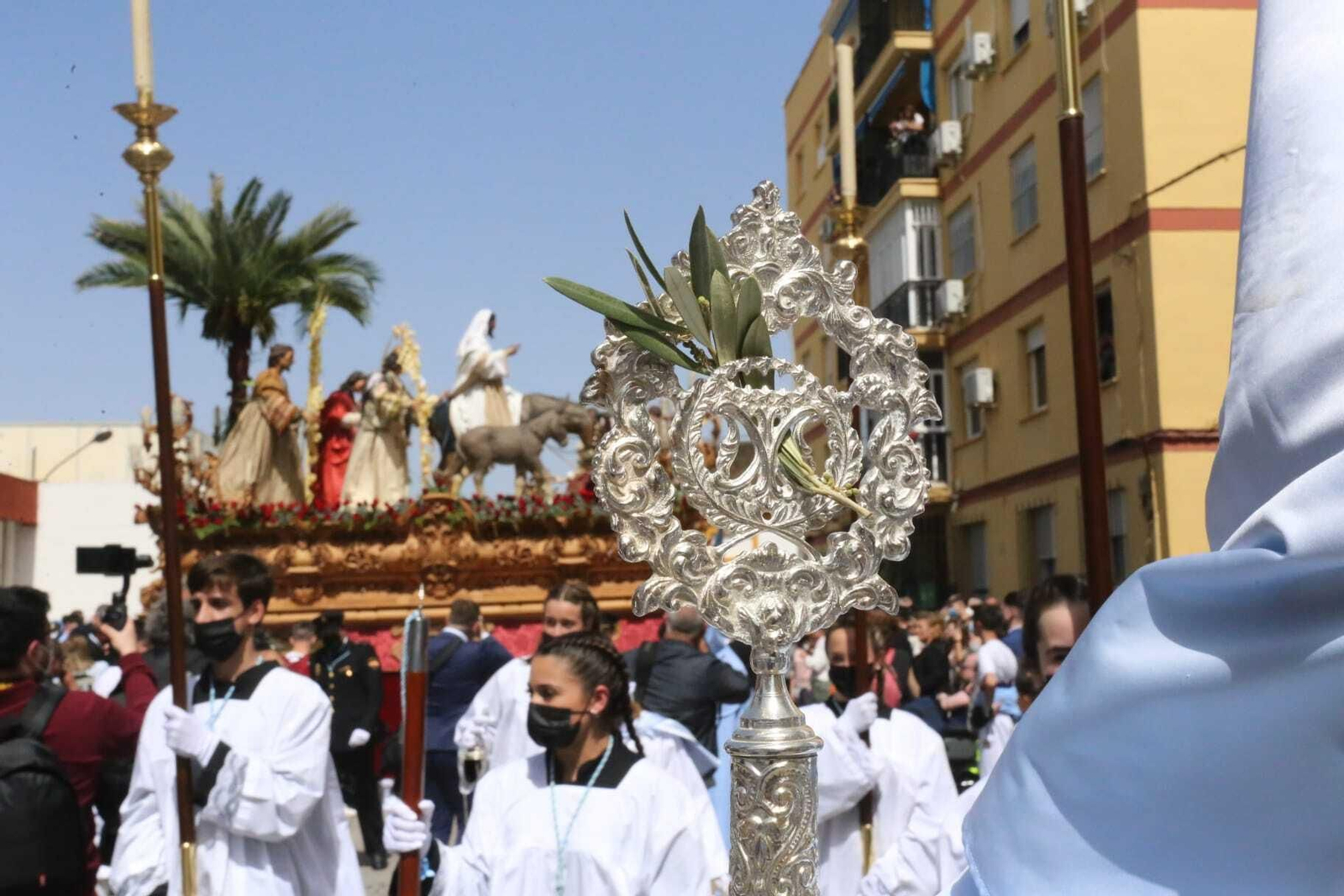 Domingo de Ramos en El Puerto: Las imágenes de La Borriquita