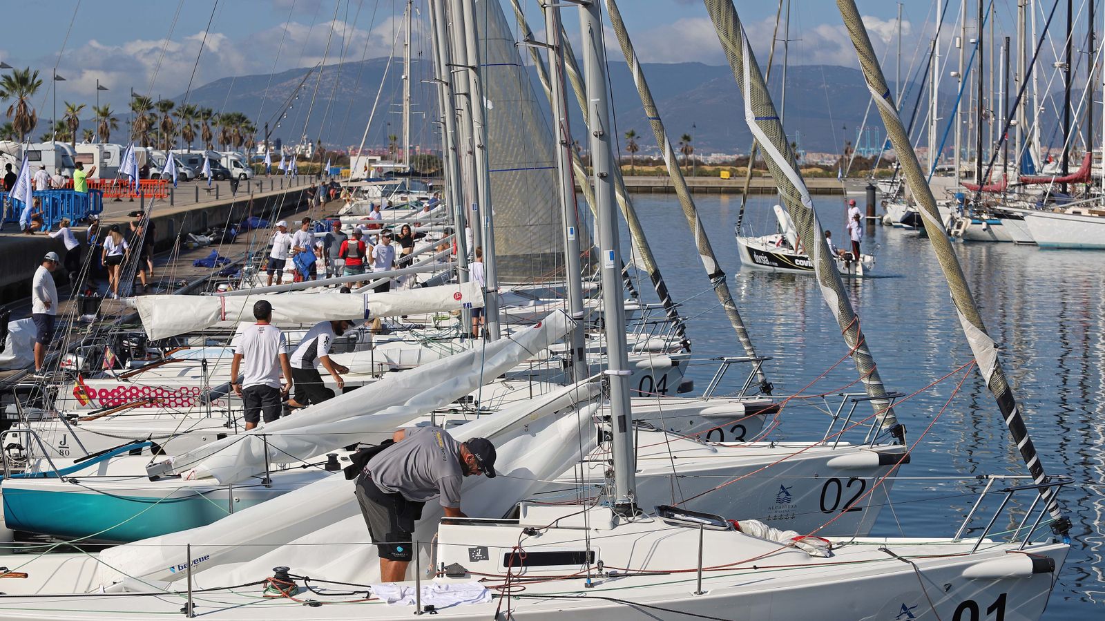 Fotos del XV Campeonato de Vela de España J80 en La Línea