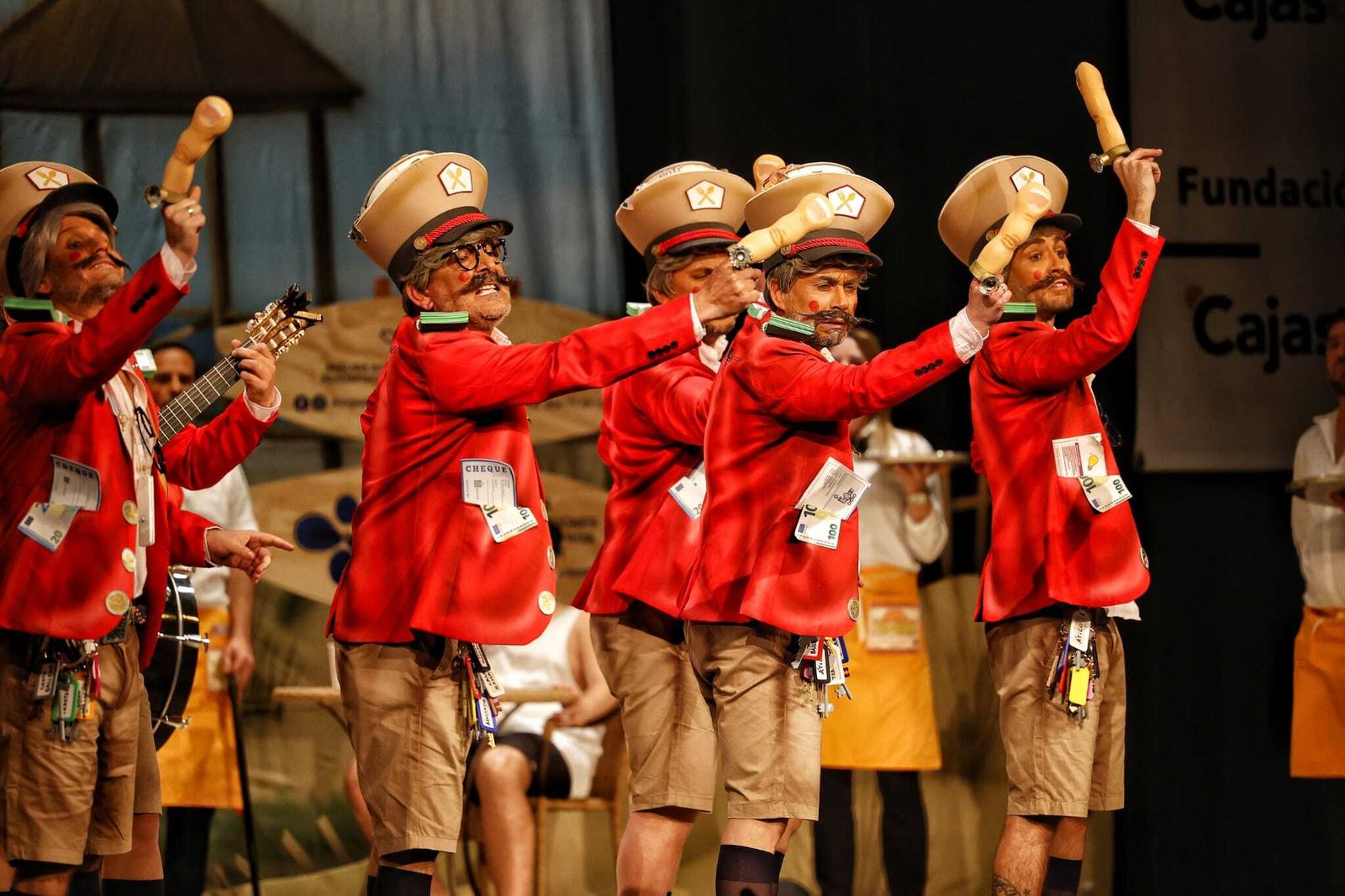 Chirigota 'Los jefes de Cádiz'.