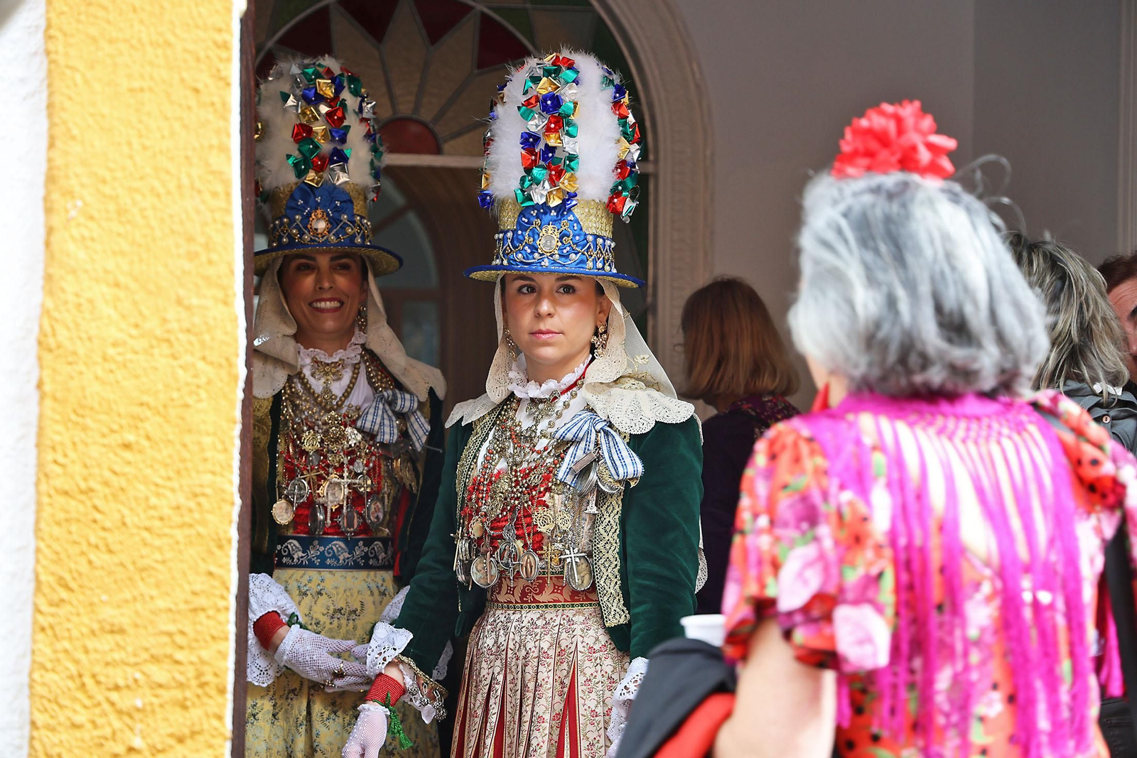 Las imágenes de la romería de San Benito Abad en el Cerro del Andévalo de Huelva