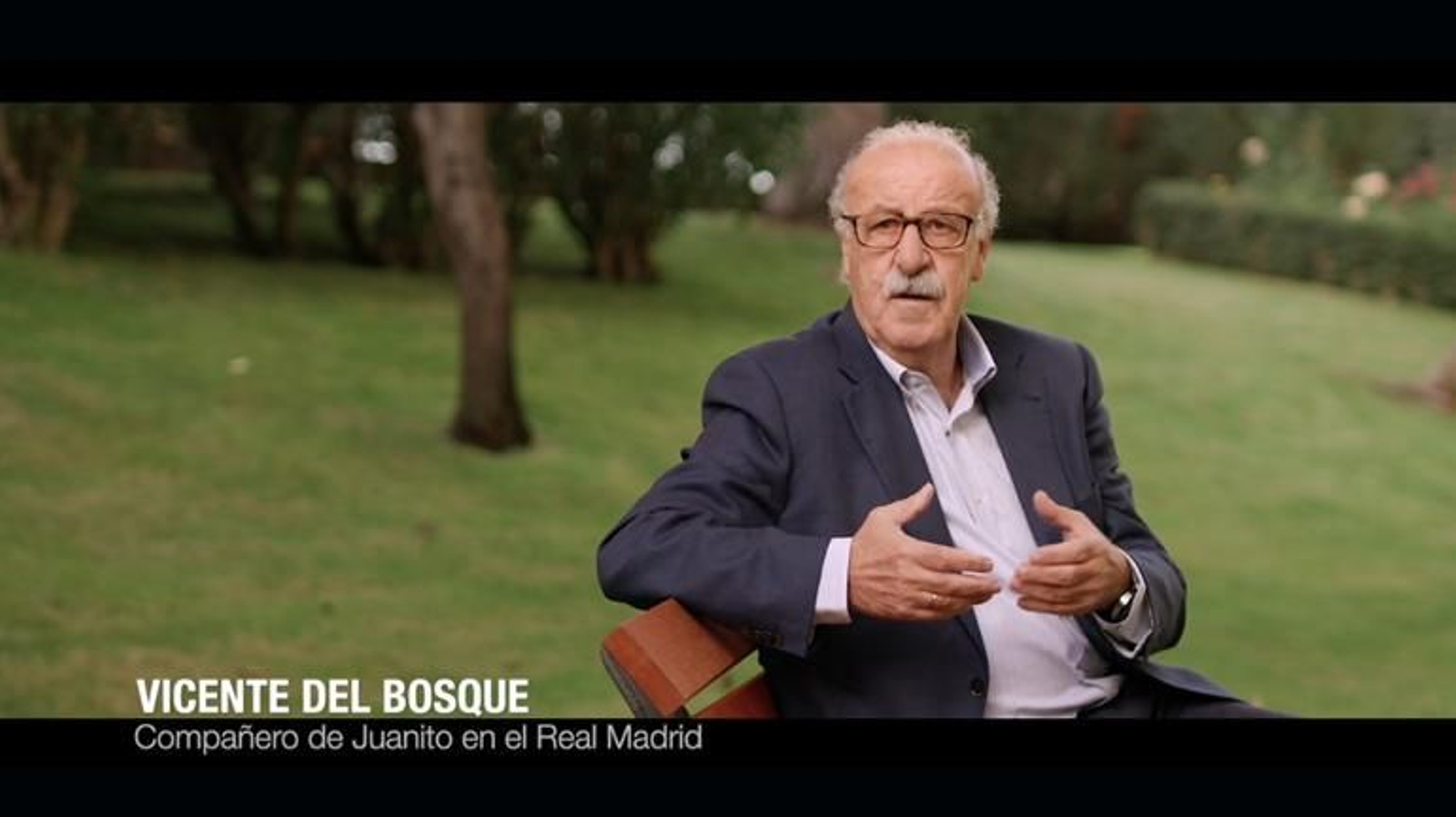 Vicente del Bosque en el documental 'Juanito', de Juan Miguel del Castillo.