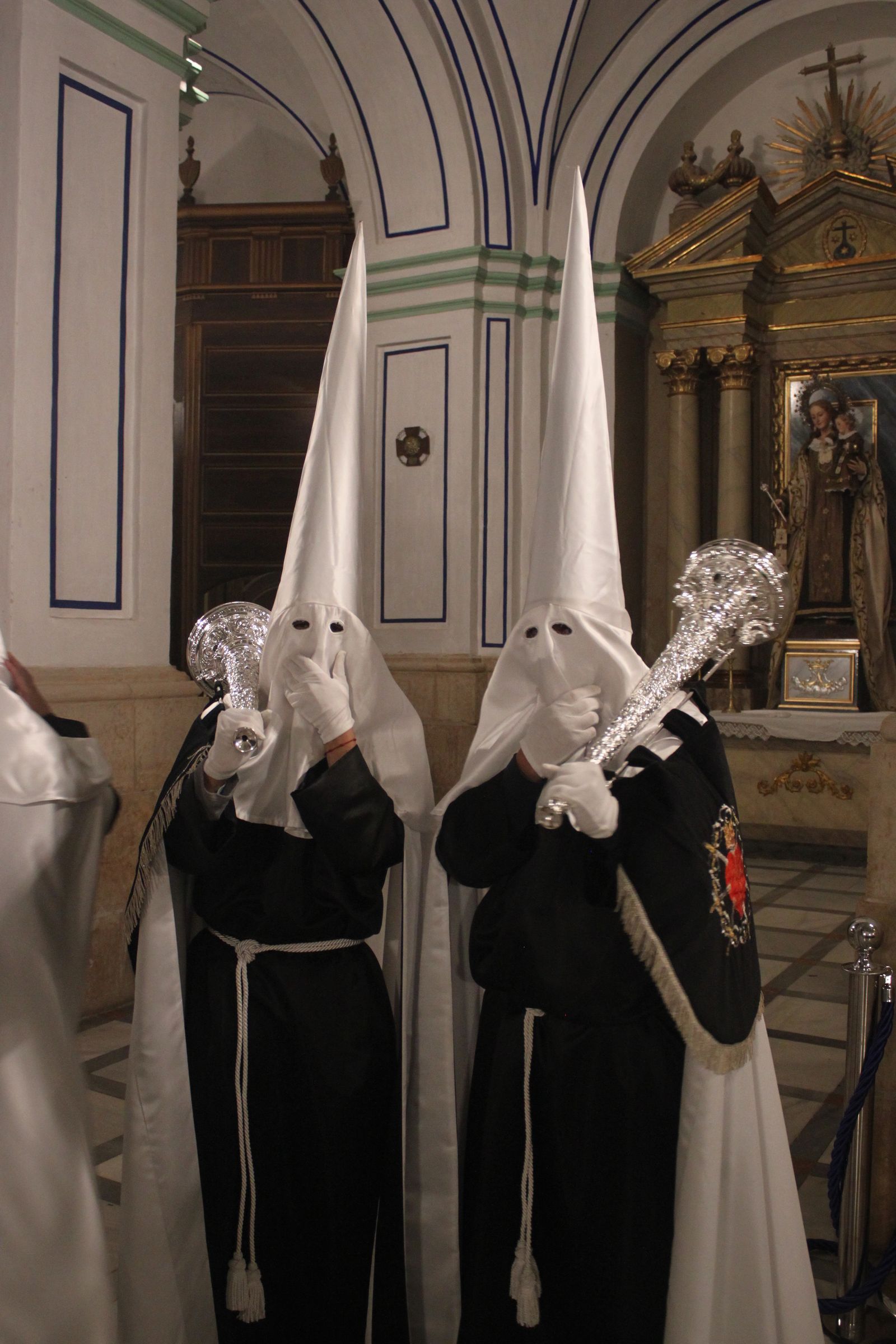 Las imágenes de las procesiones del Jueves Santo en Vélez Rubio