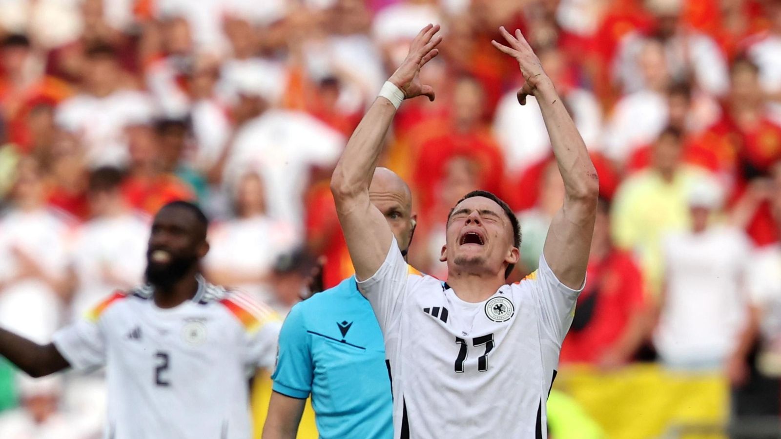 Las mejores fotos del España - Alemania