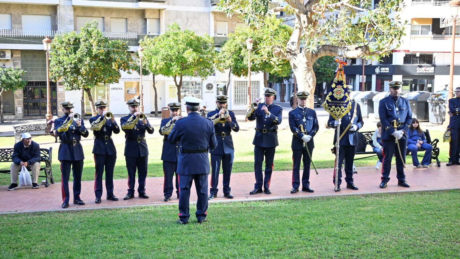Banda de Cornetas y Tambores del Cristo de la Expiración.