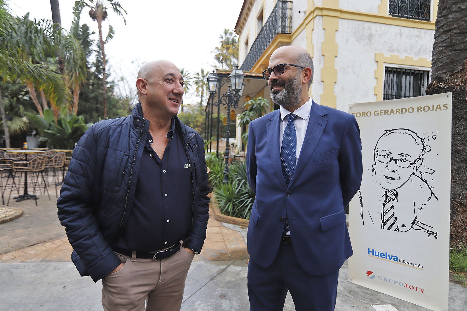 Imágenes de la recepción del Foro Gerardo Rojas de Huelva Información