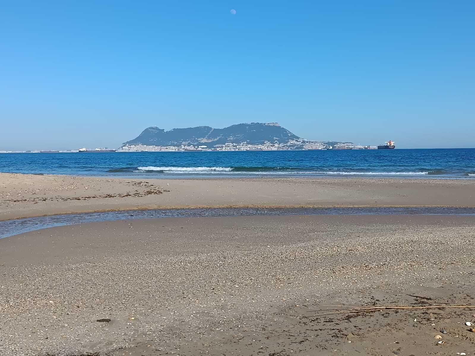 Playa de Getares un día de invierno