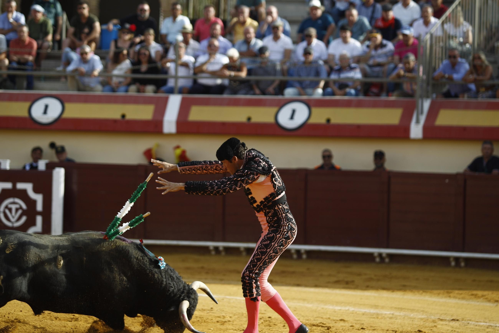 Corrida de toros en Vera, en imágenes