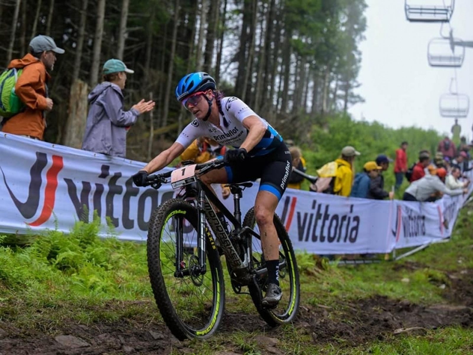 La ciclista del Primaflor, en la carrera de este fin de semana
