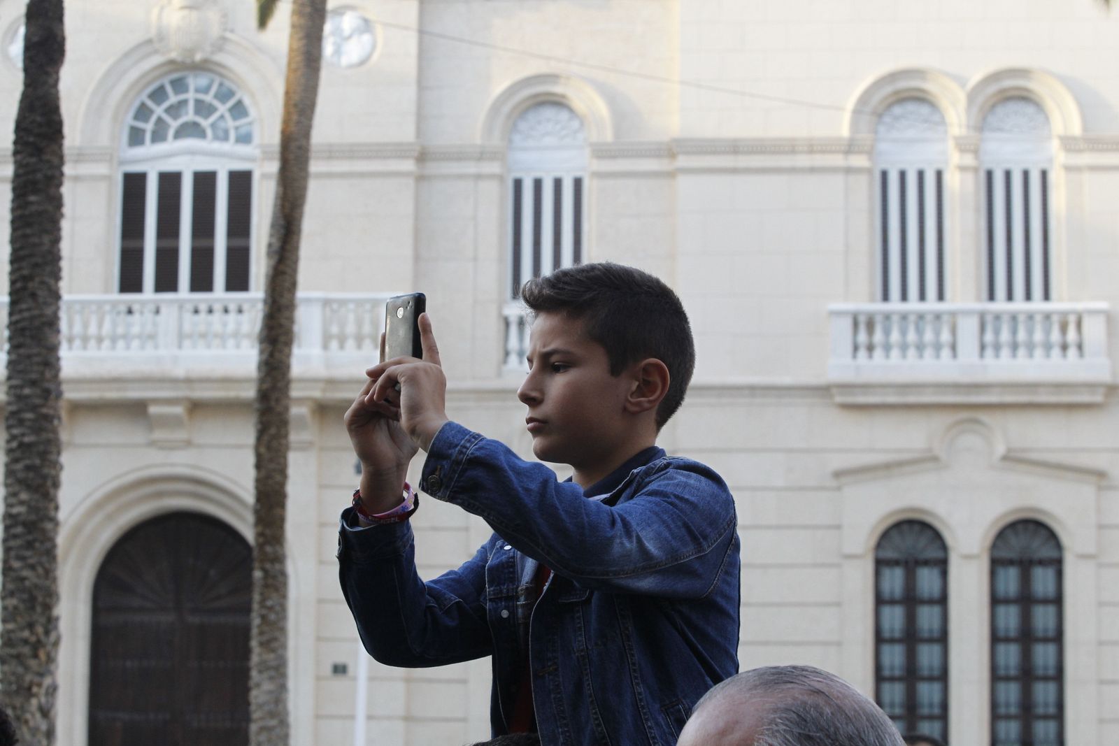 Imágenes de la Procesión del Entierro, Viernes Santo. Semana Santa Almería 2019