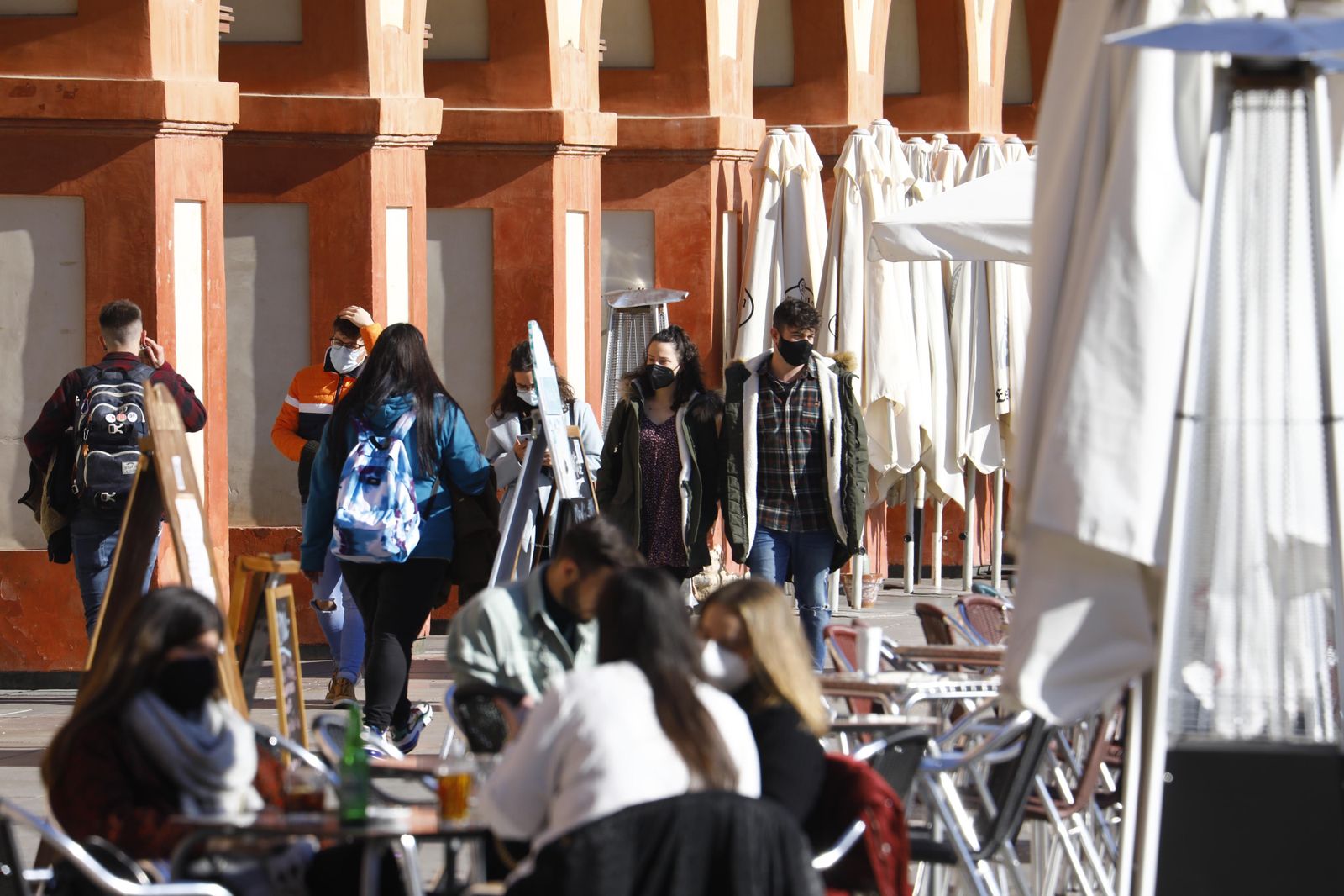Ambiente en la calle en Córdoba.
