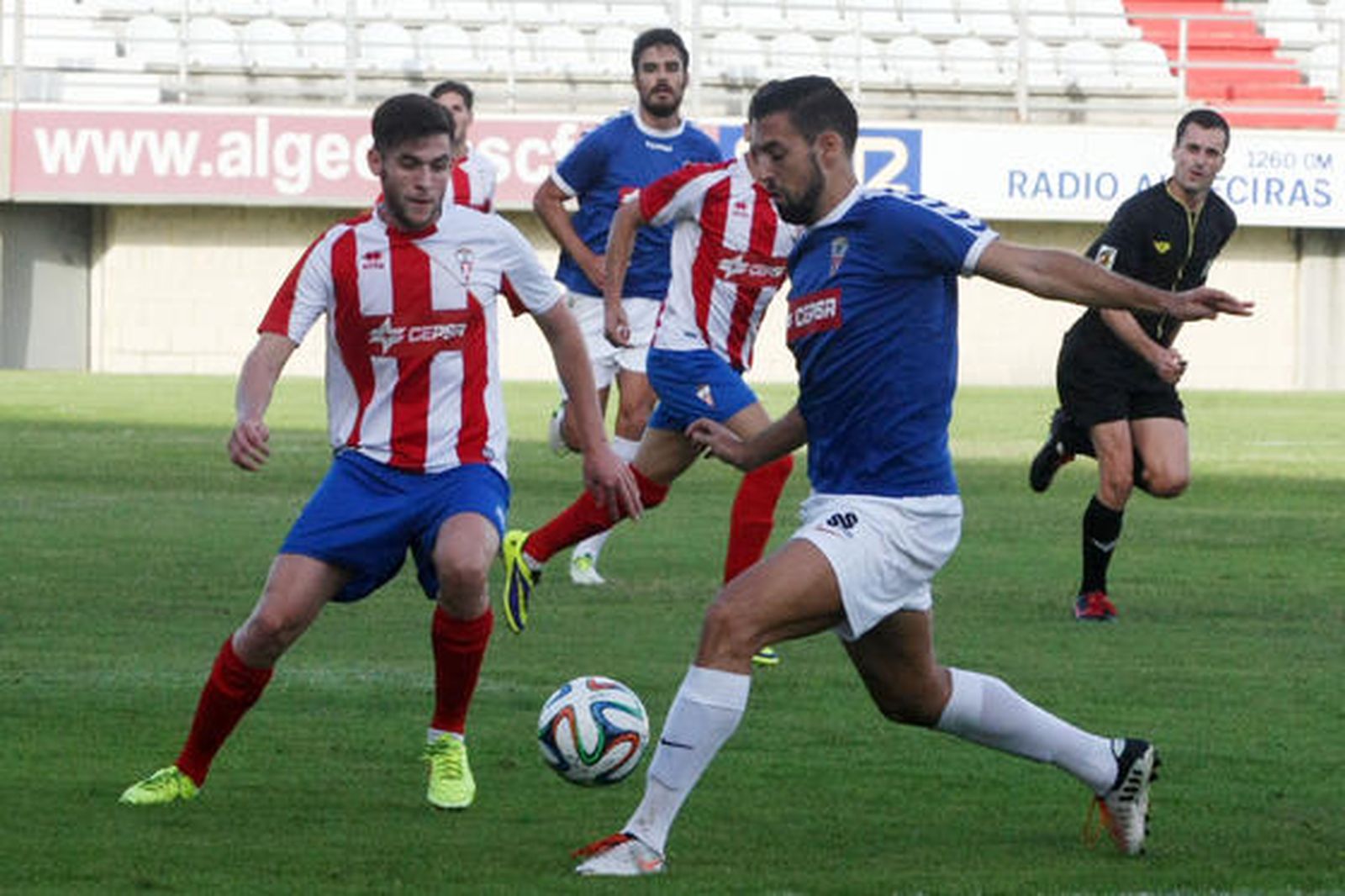 Imágenes del Algeciras-Ceuta