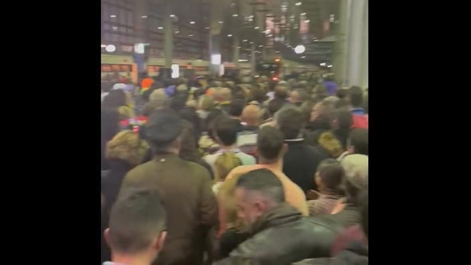 Un momento de las aglomeraciones del pasado fin de semana de Carnaval