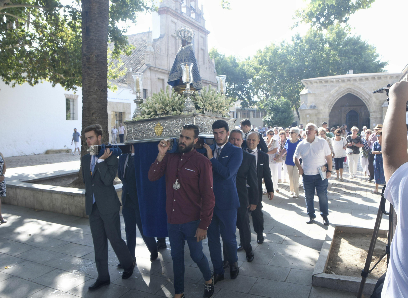 El primer traslado de la Fuensanta en el 25 aniversario de su Coronación, en fotografías