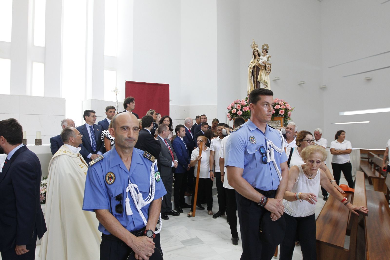 Fotogalería cucaña y procesión Fiestas Santa Ana Roquetas de Mar