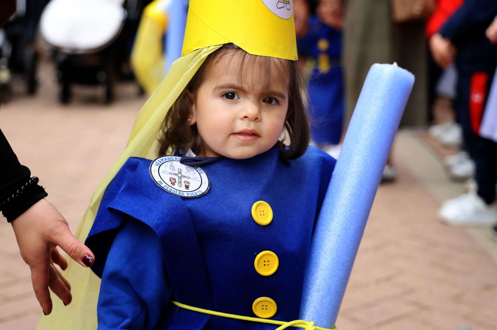 Imágenes de la procesión de la 'Escuela Infantil Mi Pequeño Puerto'
