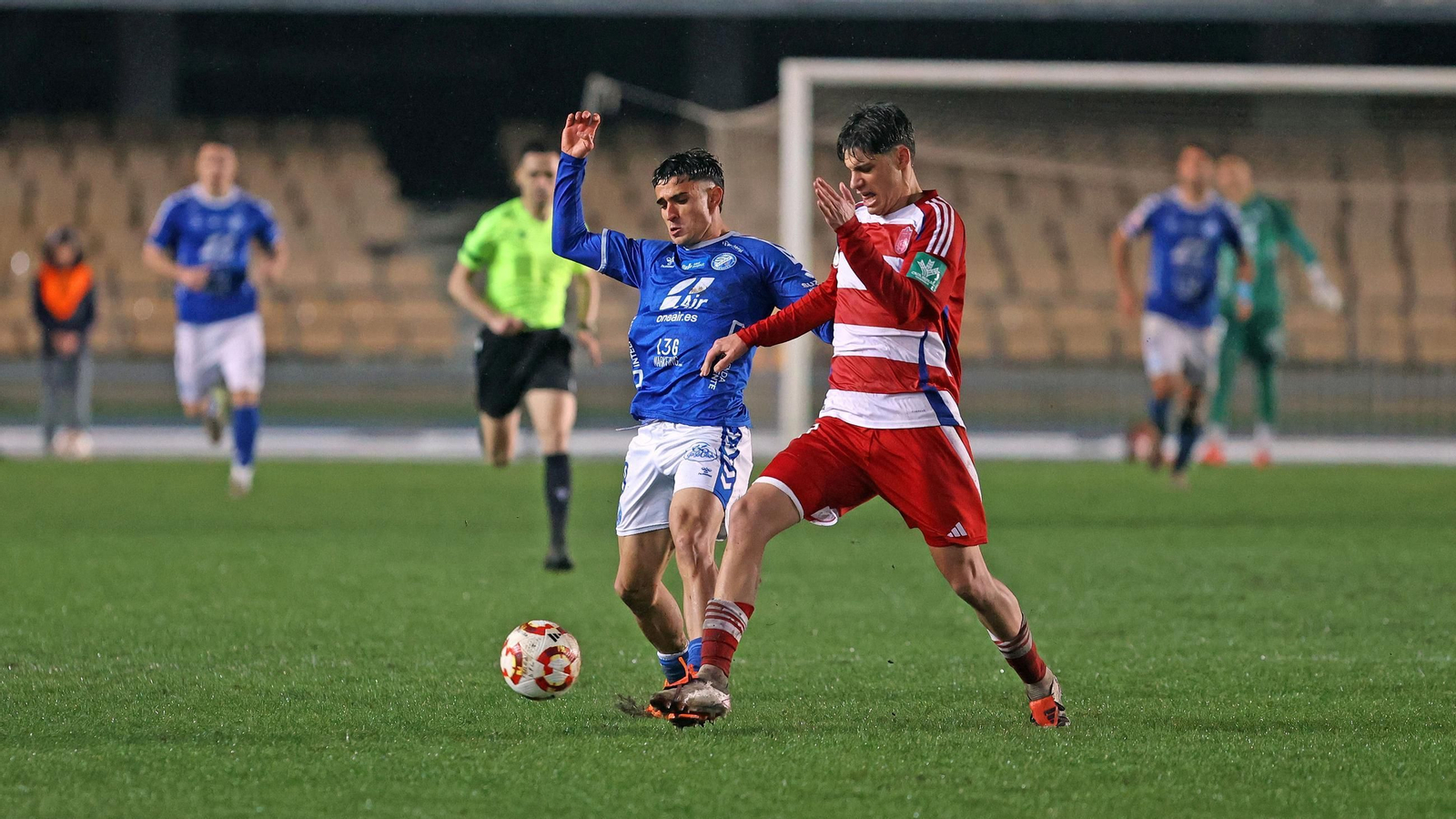 Imágenes del Xerez DFC contra el Recreativo Granada
