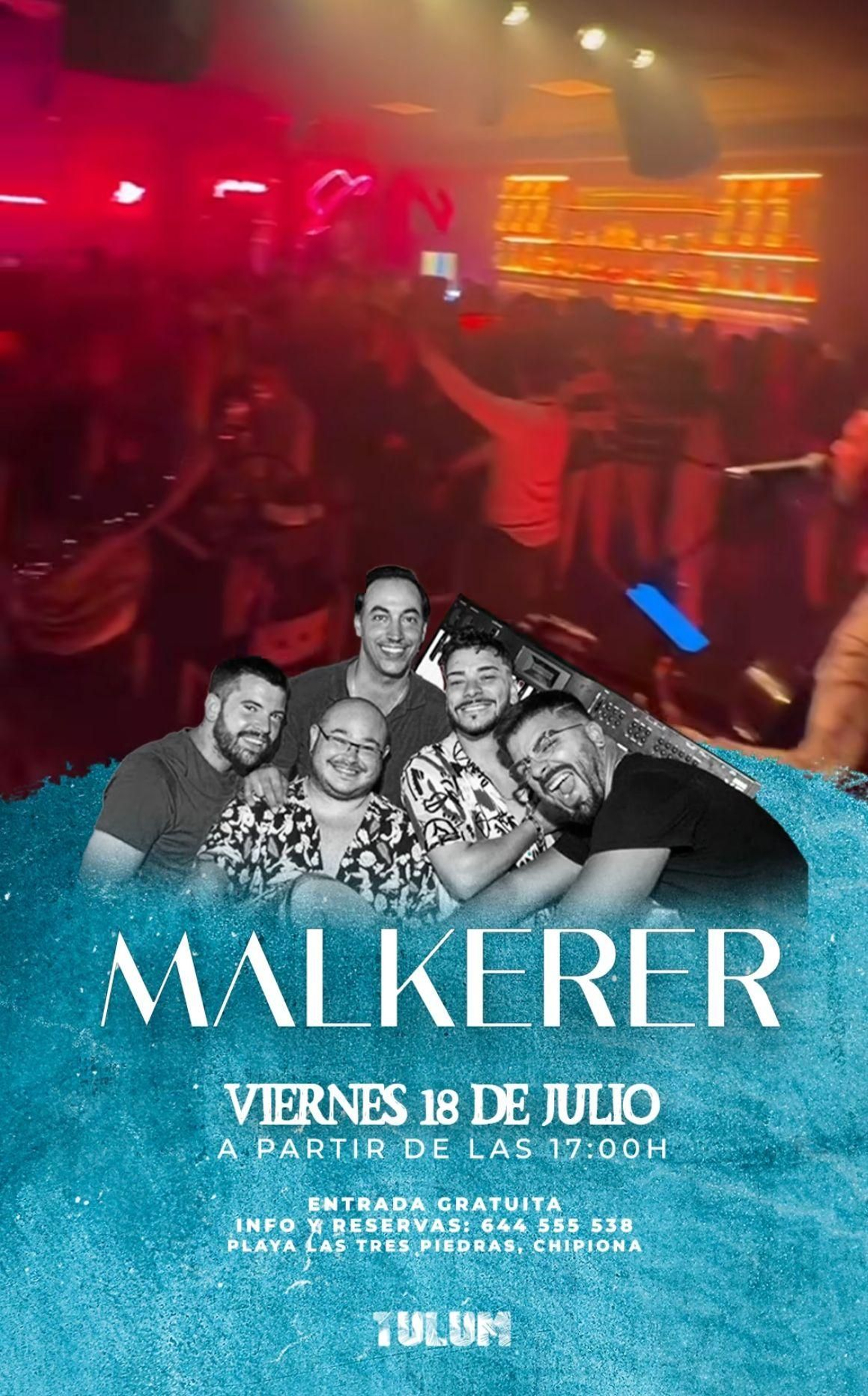 Malkerer, en Tulum, Chipiona.