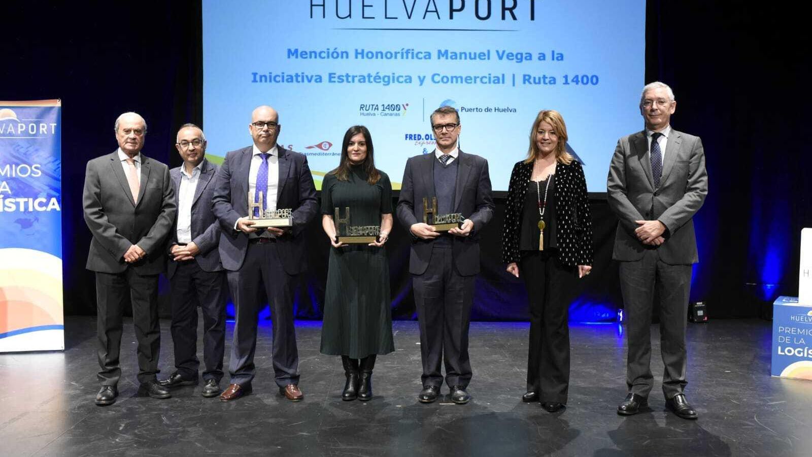 Galardonados en la III edición de los Premios HuelvaPort