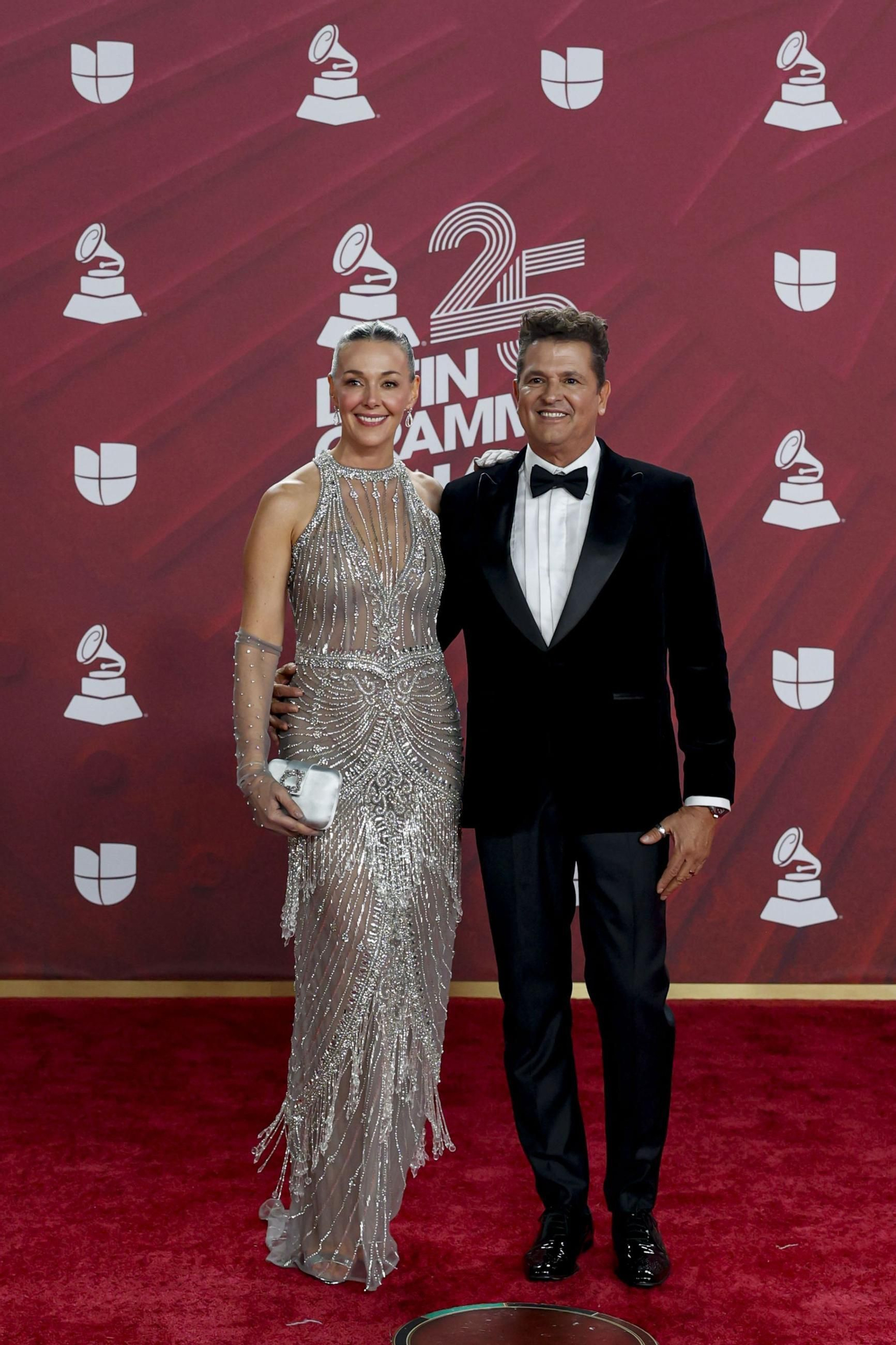 Todos los famosos, tendencias y curiosidades en la alfombra roja de la 25 edición de los Grammy Latinos