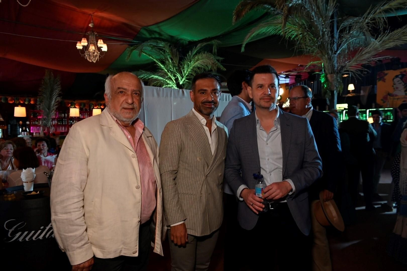 Las recepciones del martes de la Feria de Córdoba, en imágenes