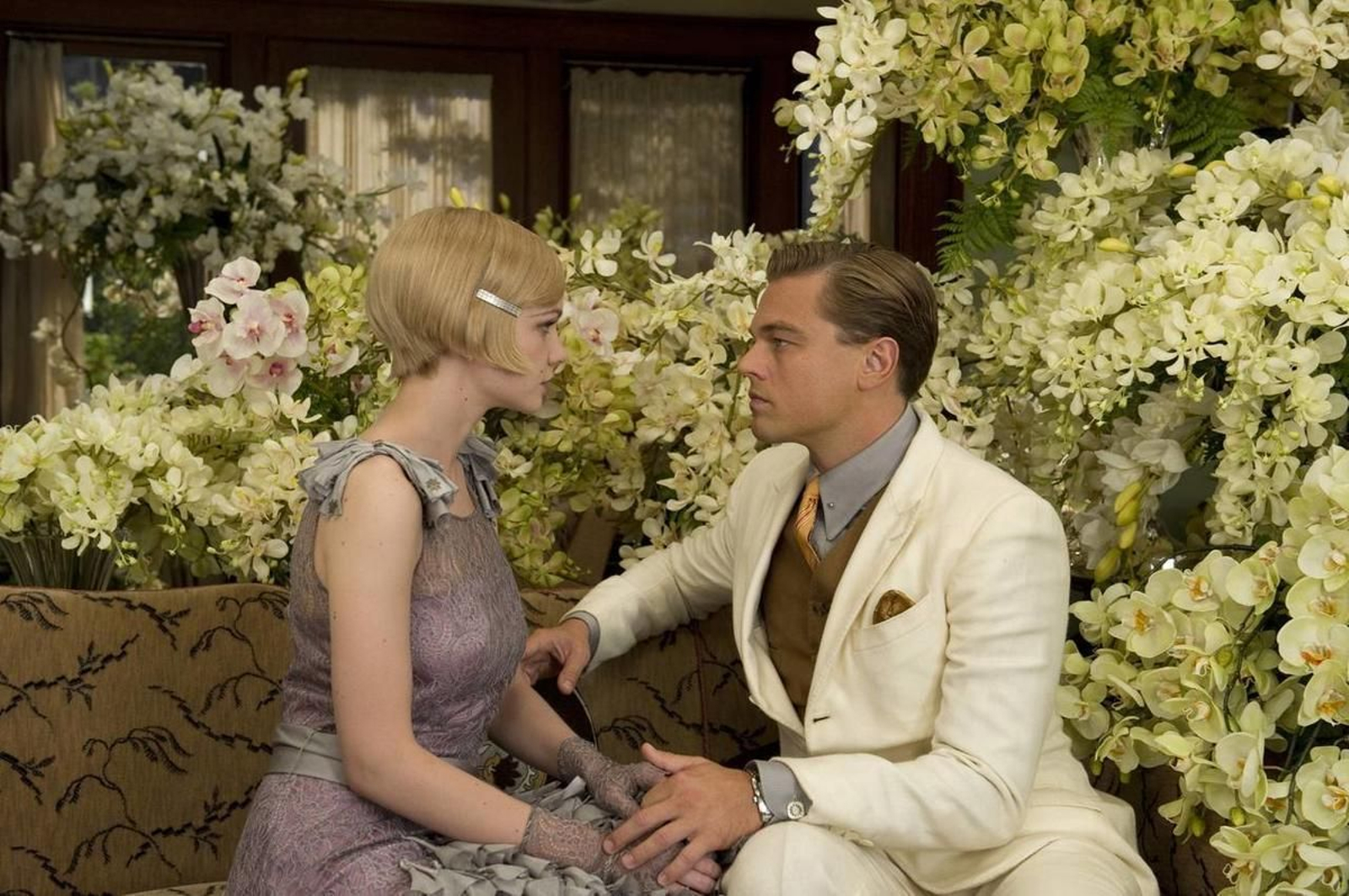 Carey Mulligan y Leonardo DiCaprio en "El Gran Gatsby" (2013).