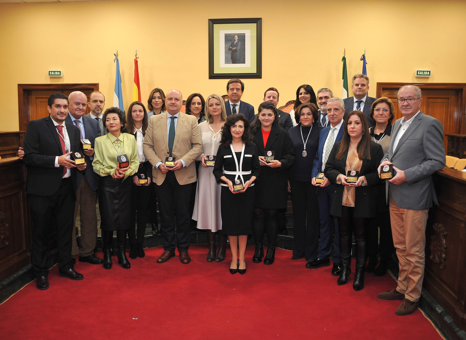 La celebración del Día de la Constitución en Lucena, en imágenes