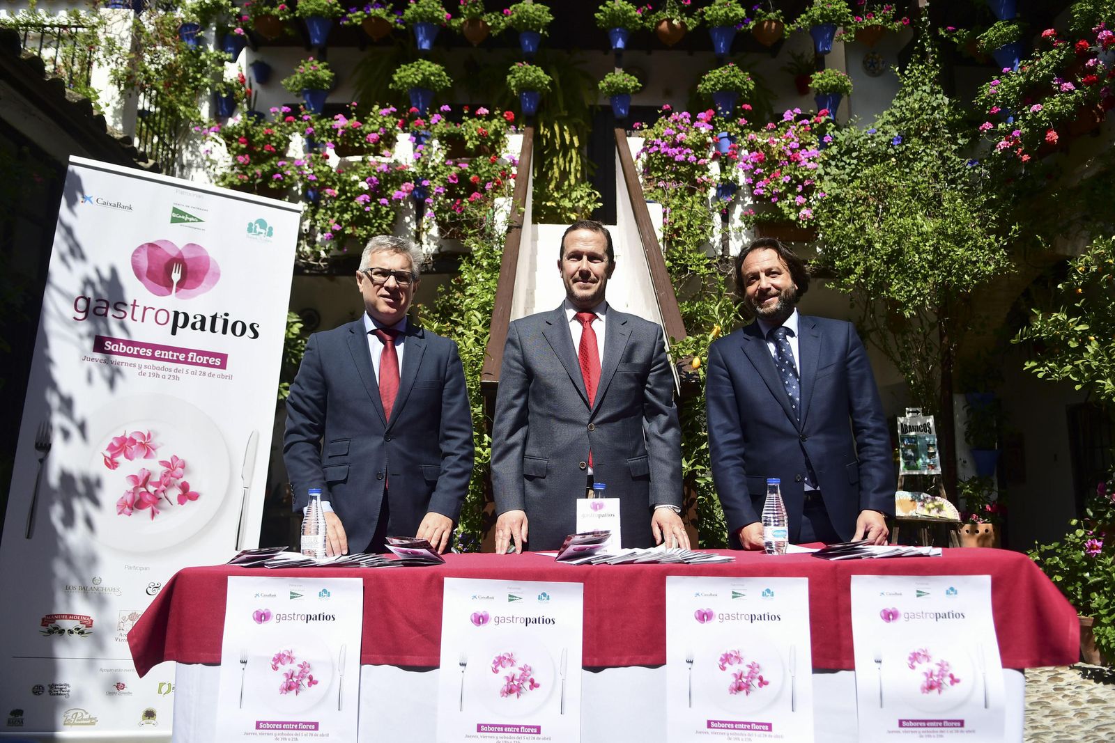 Marcelo García, Rafael Soldevilla y Daniel García Ibarrola.