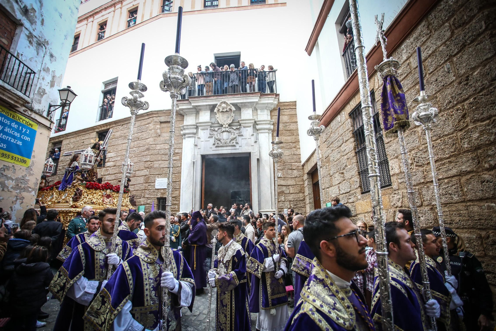 Salida procesional de la hermandad del Nazareno