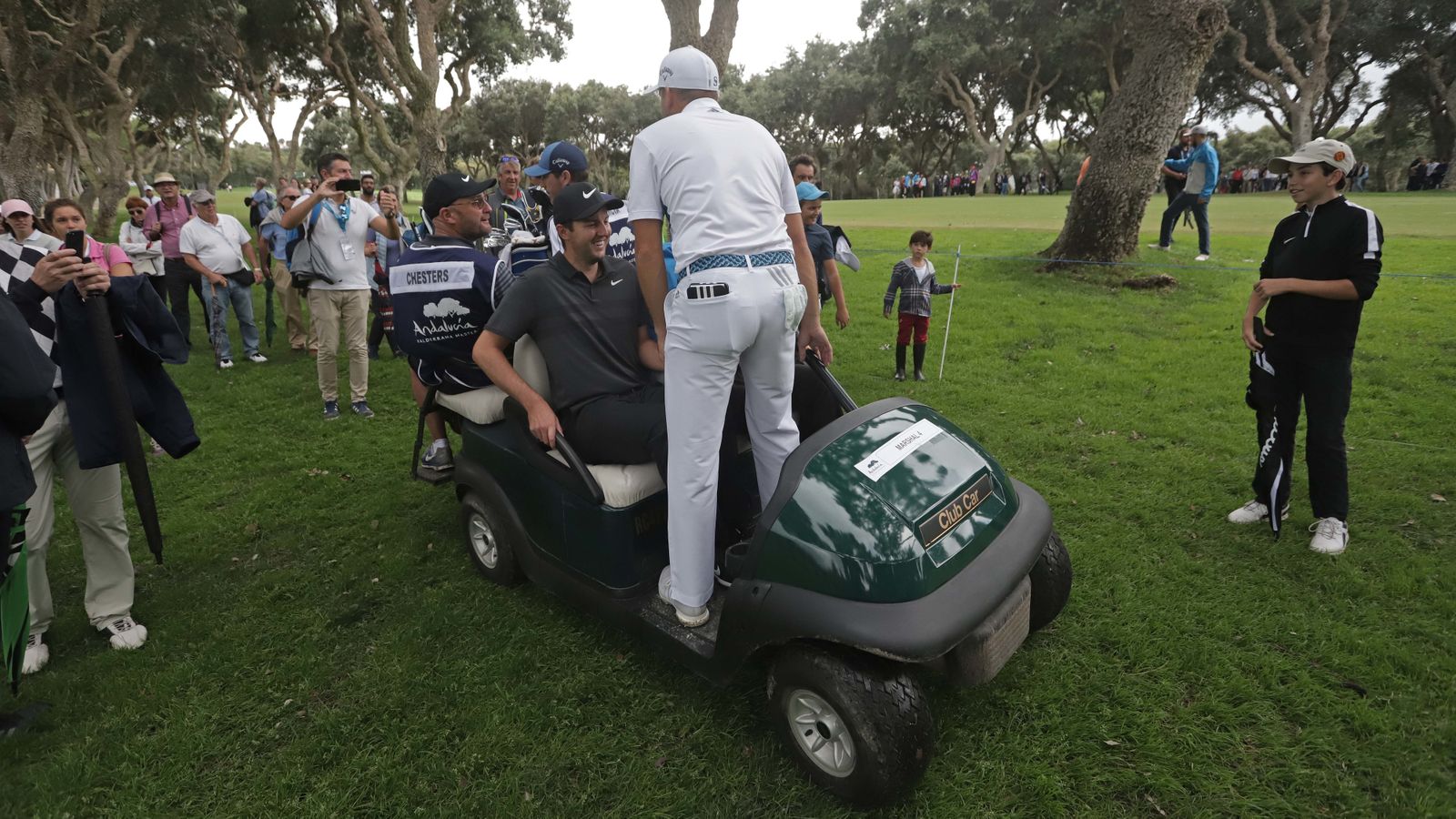 Cuarta jornada del Andalucía Valderrama Masters en imágenes