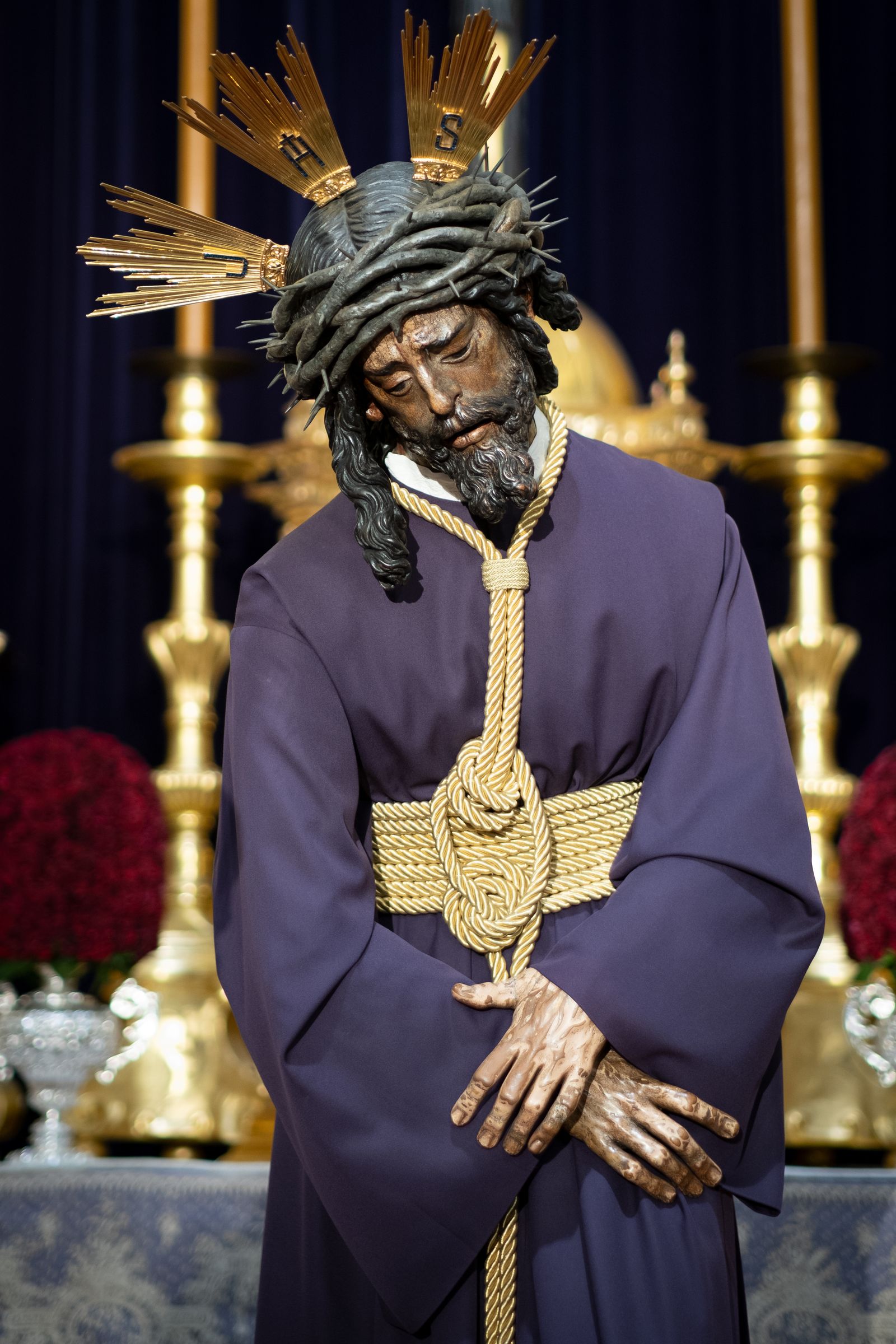 Las imágenes de la veneración al Señor del Gran Poder