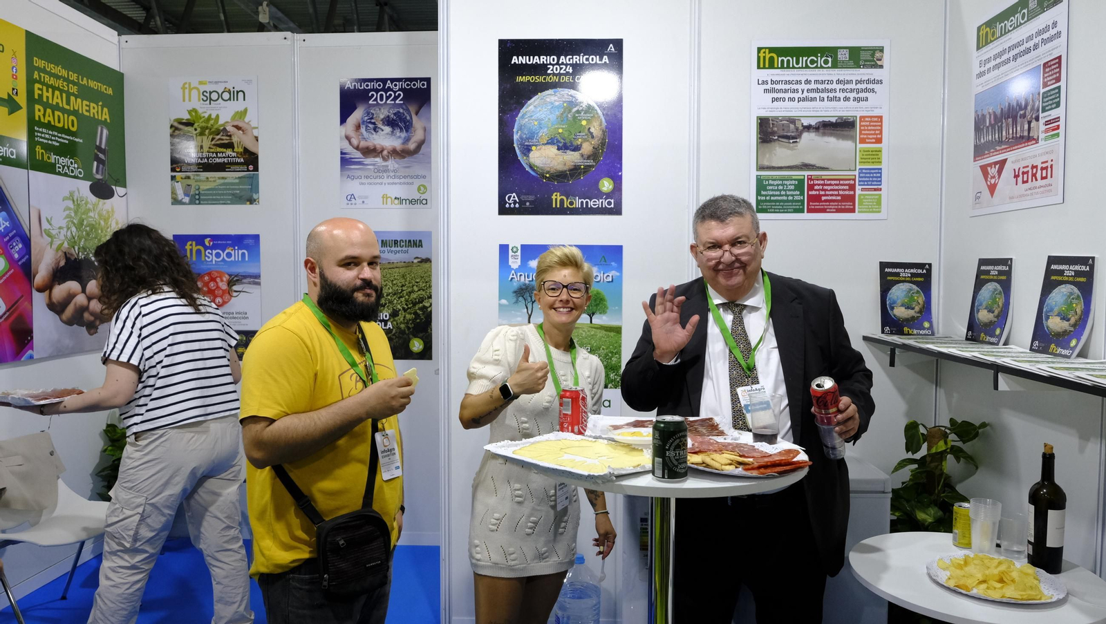 Imágenes del primer día de Infoagro Exhibition en Aguadulce