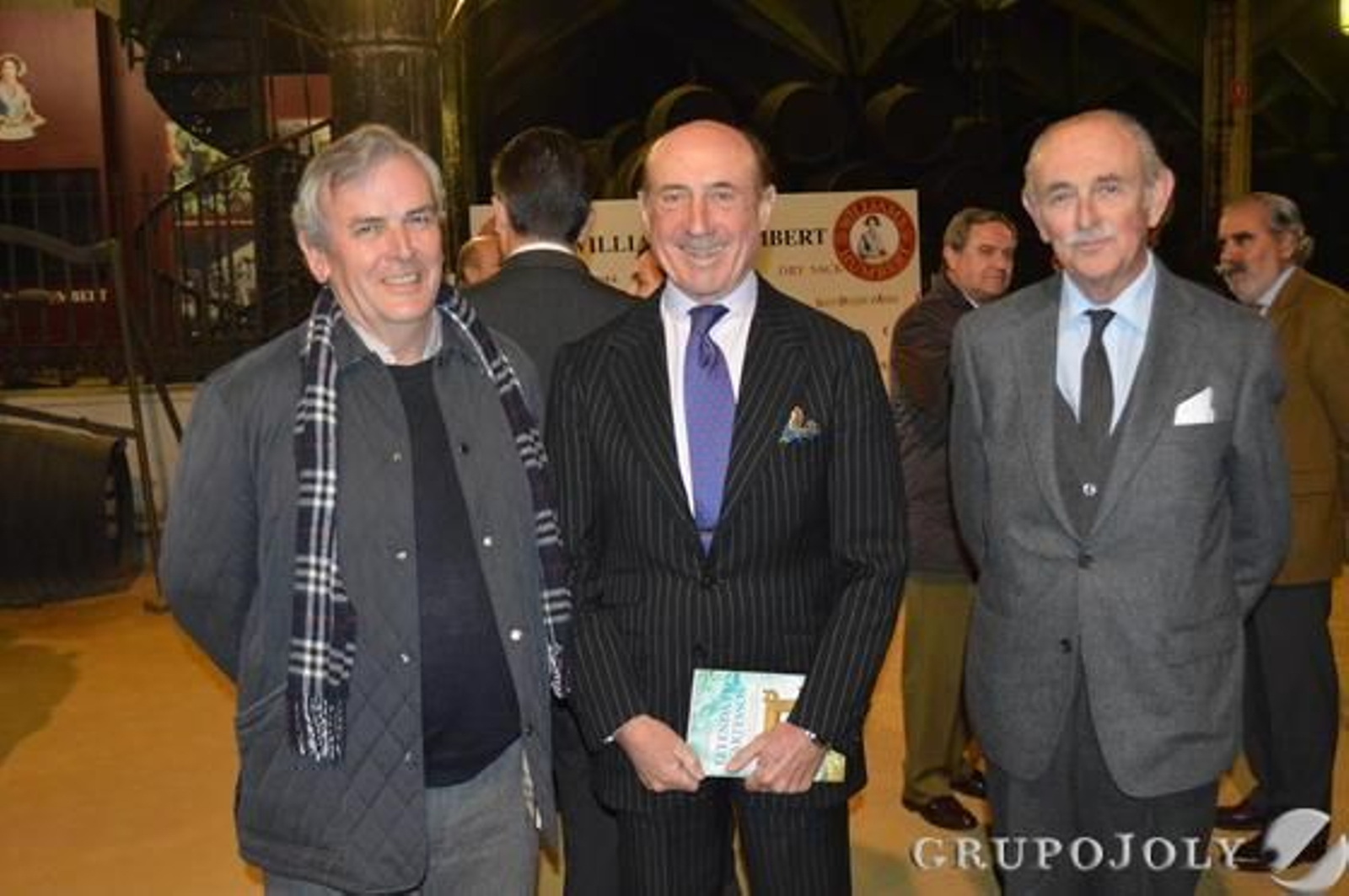 Fermín de la Calle, Beltrán Domecq y el marqués de Villarreal de Burriel.