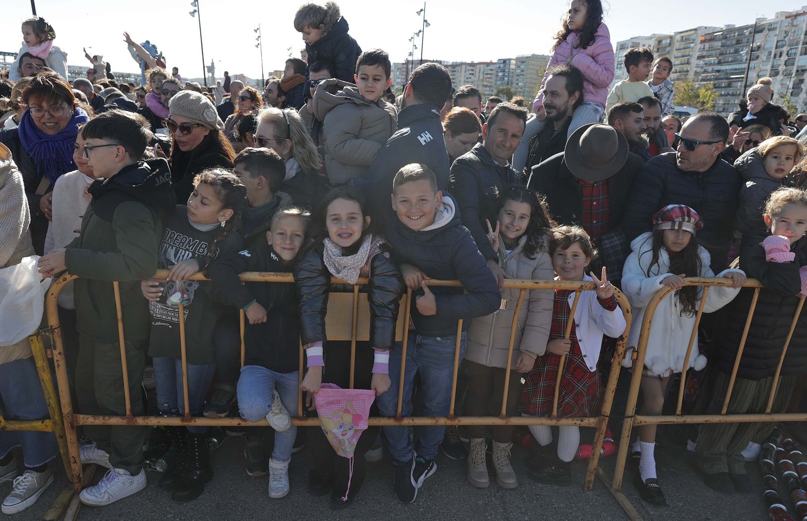 Fotos del arrastre de latas en Algeciras
