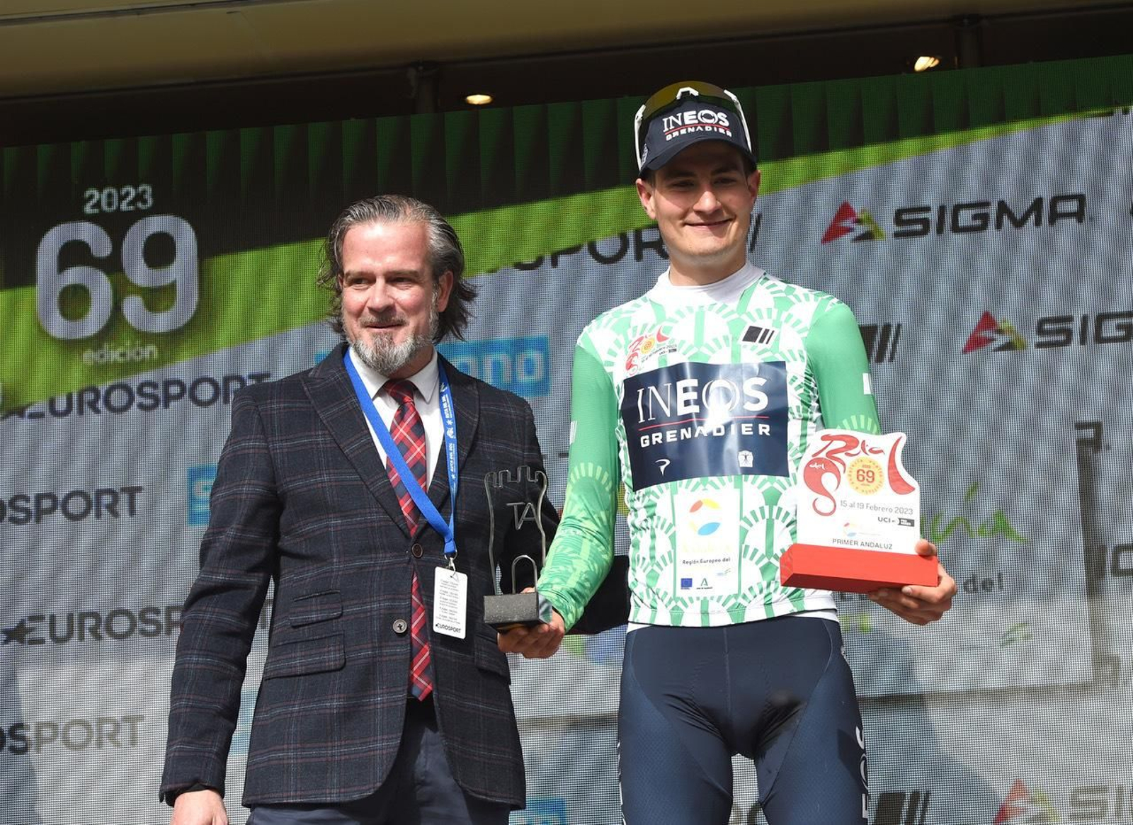 Tadej Pogacar se corona en Alhaurín de la Torre