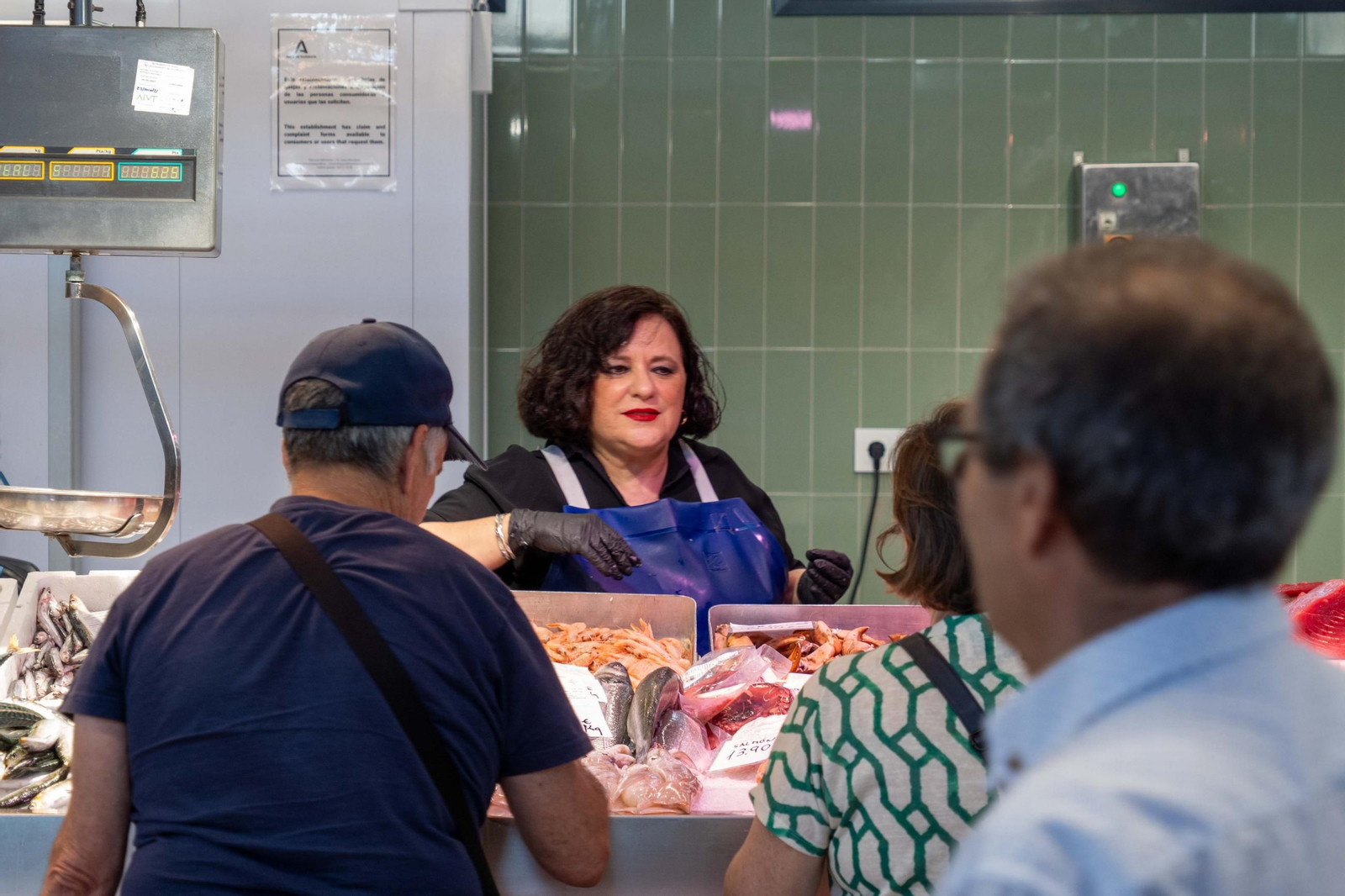 Imágenes del Mercado de San Sebastián, el día de su inauguración