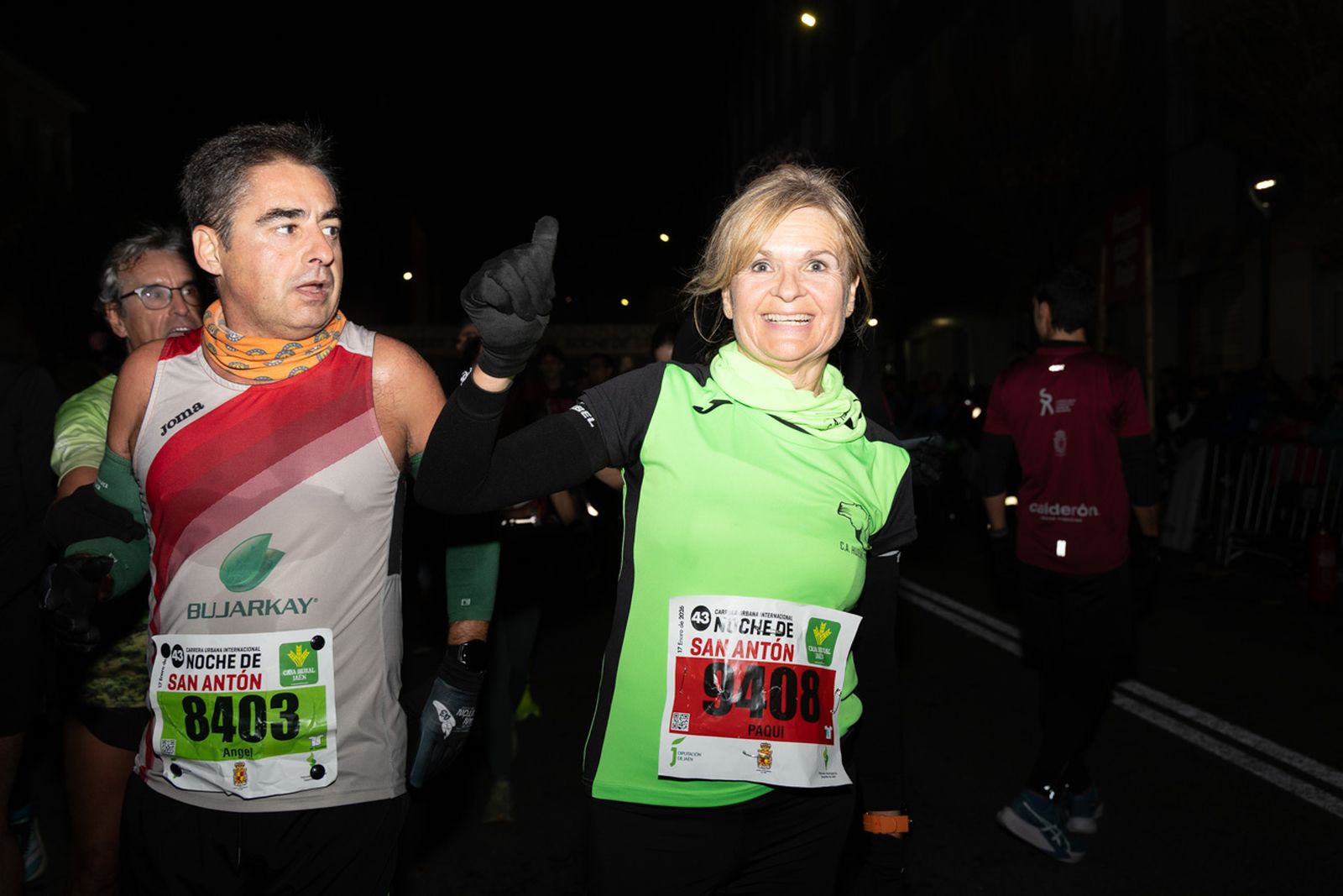 En imágenes: búscate en tu llegada a meta de la Carrera de San Antón 2026