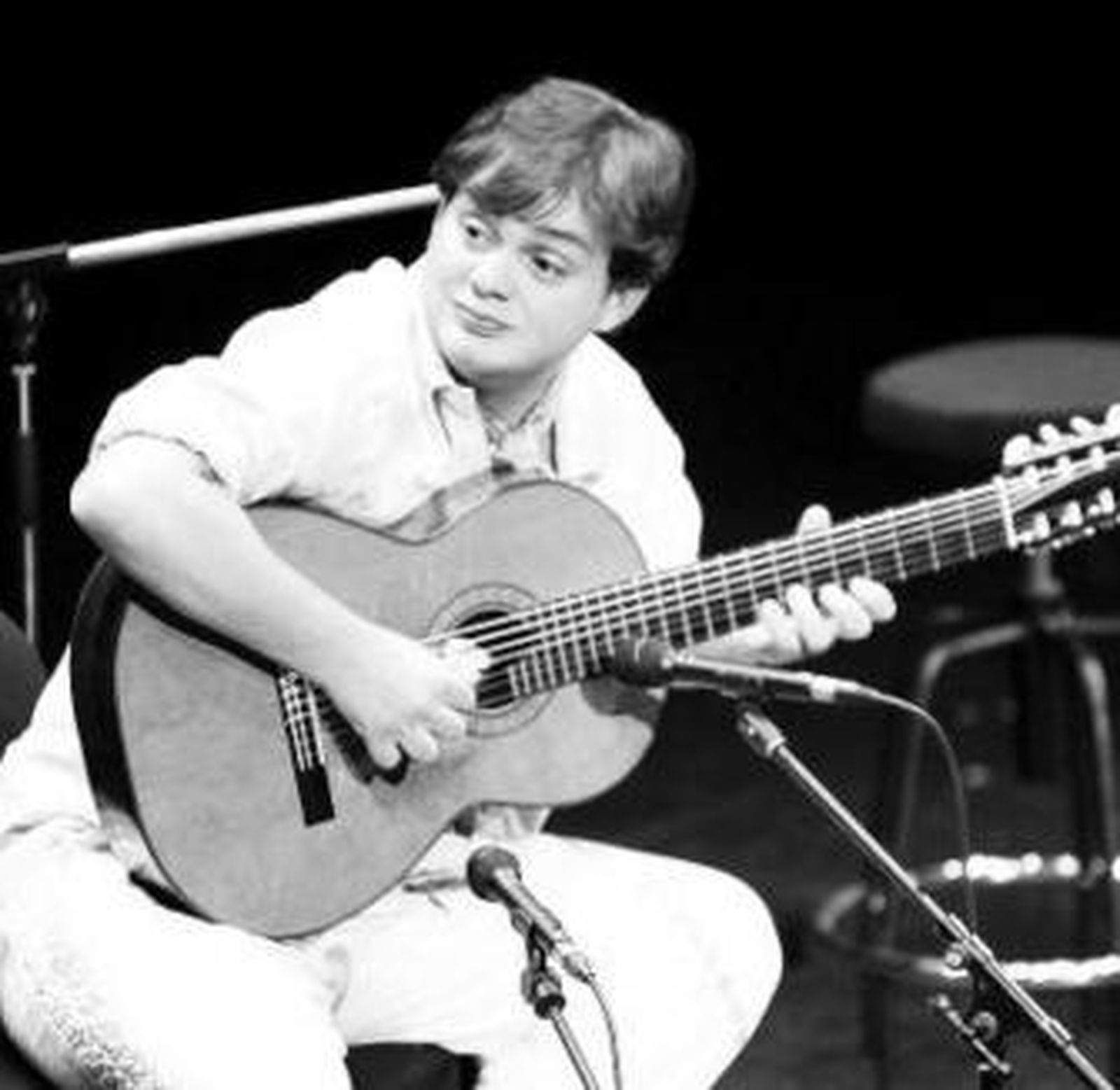 Yamandú Costa durante su gran actuación.