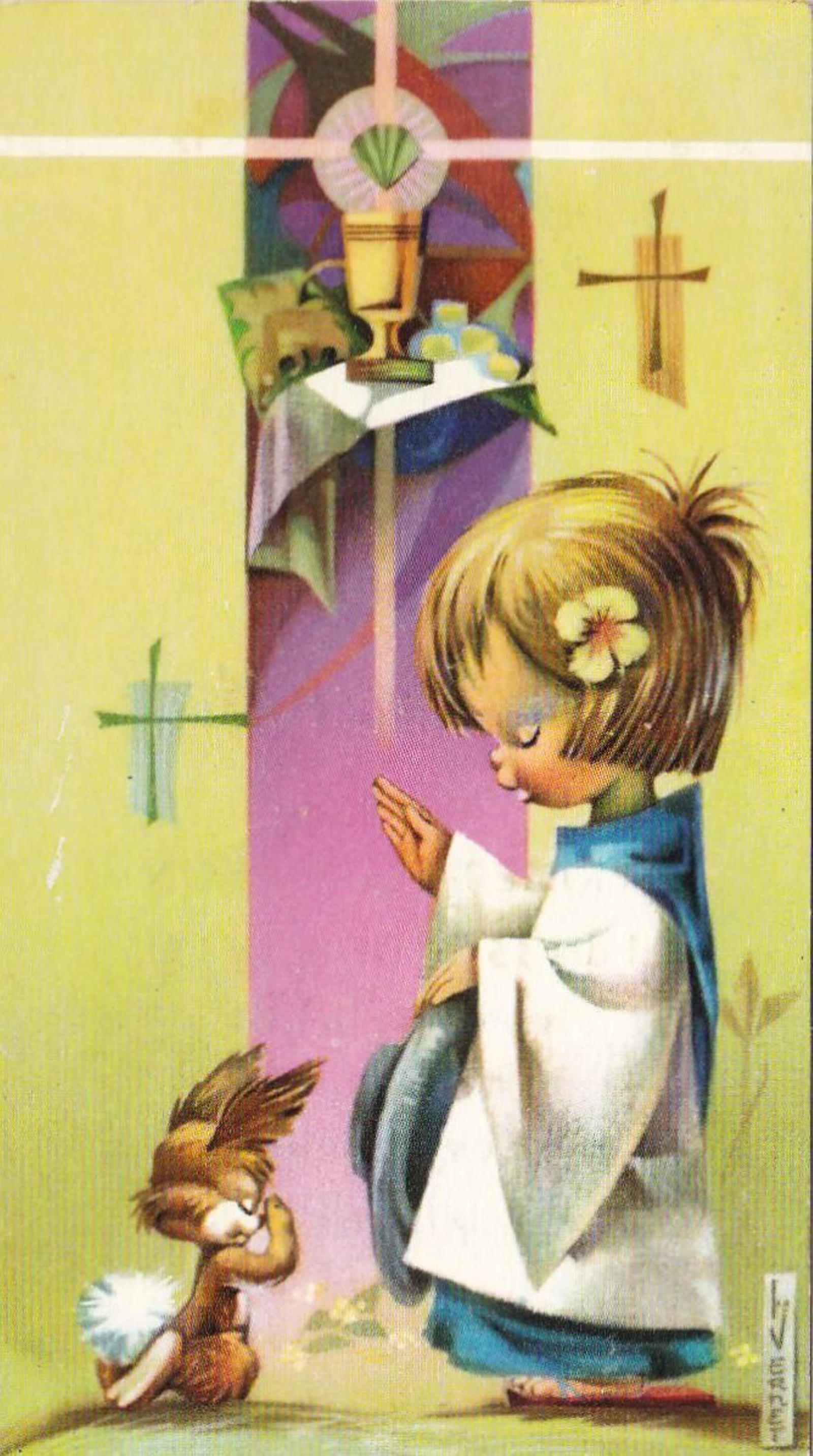 Recordatorio de Primera Comunión