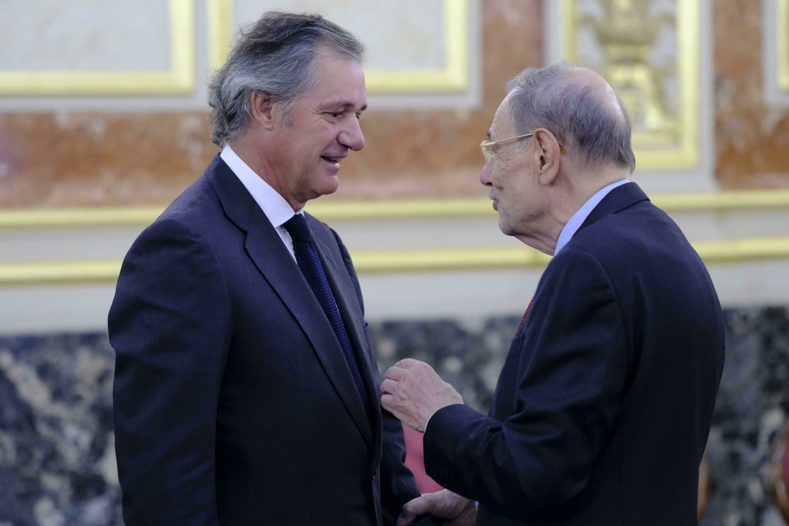 Las imágenes del homenaje a Pérez Llorca en el Congreso