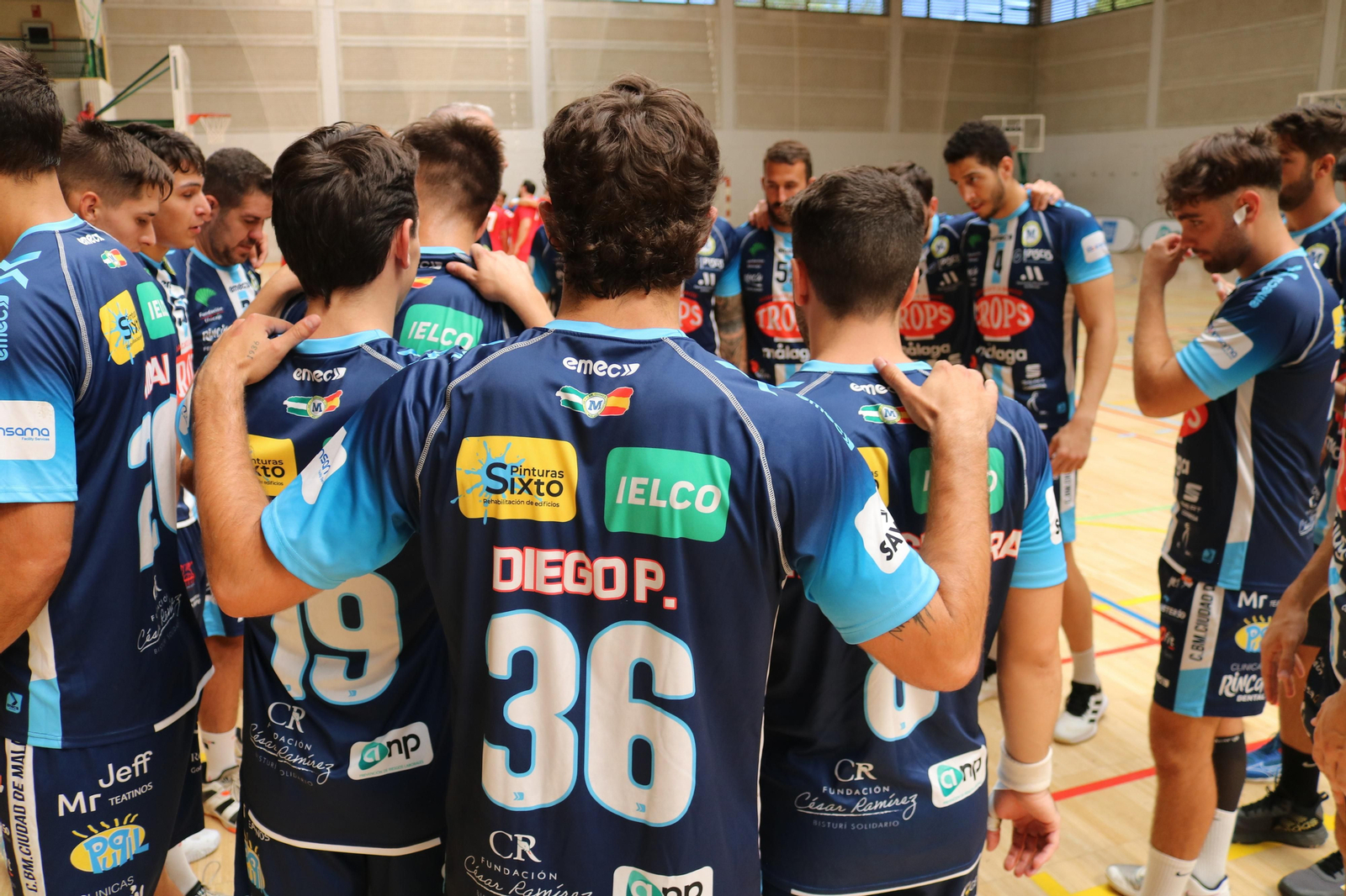 Tiempo muerto del Trops Málaga. Tiempo muerto del Trops Málaga.