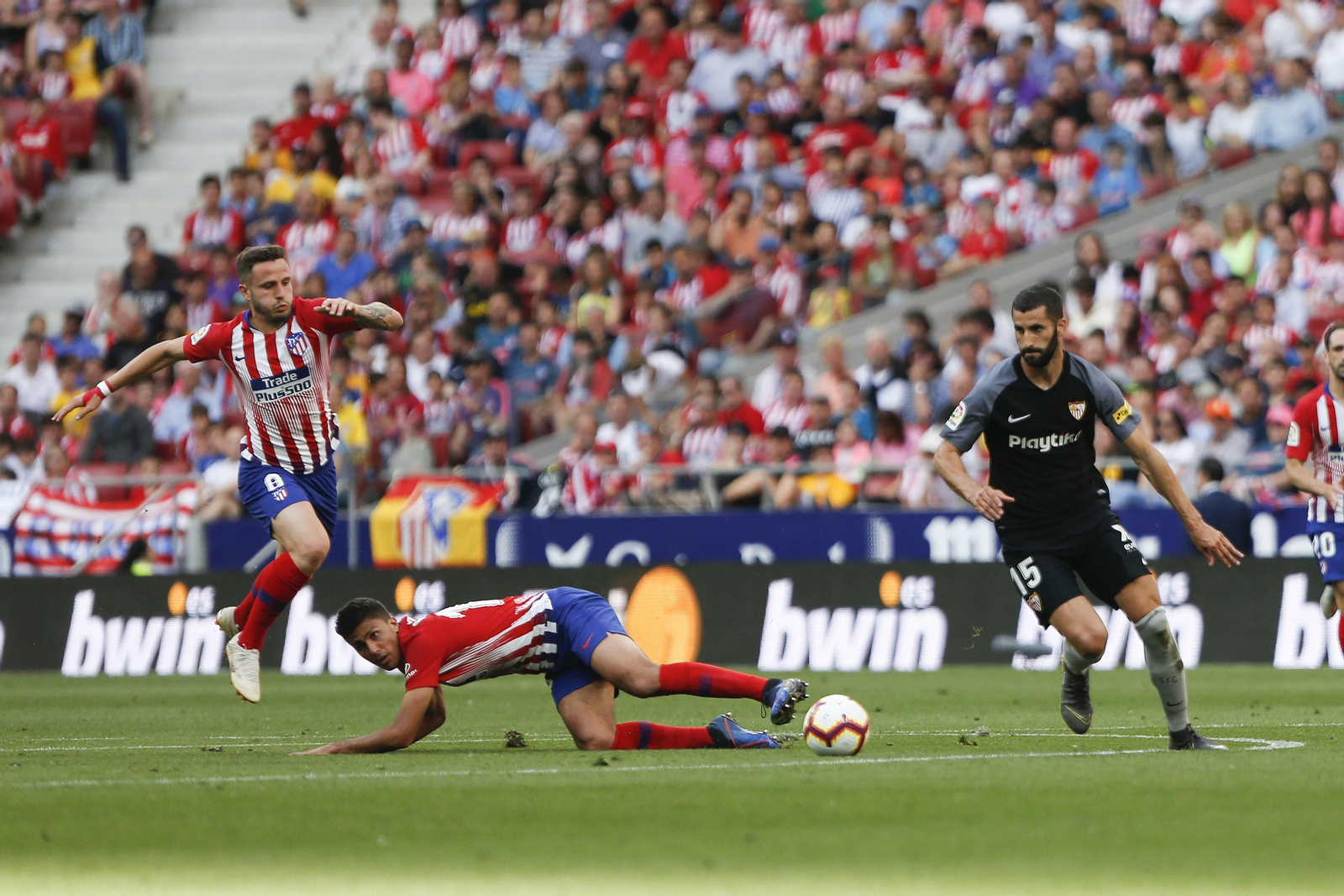 El Atlético de Madrid-Sevilla FC, en imágenes