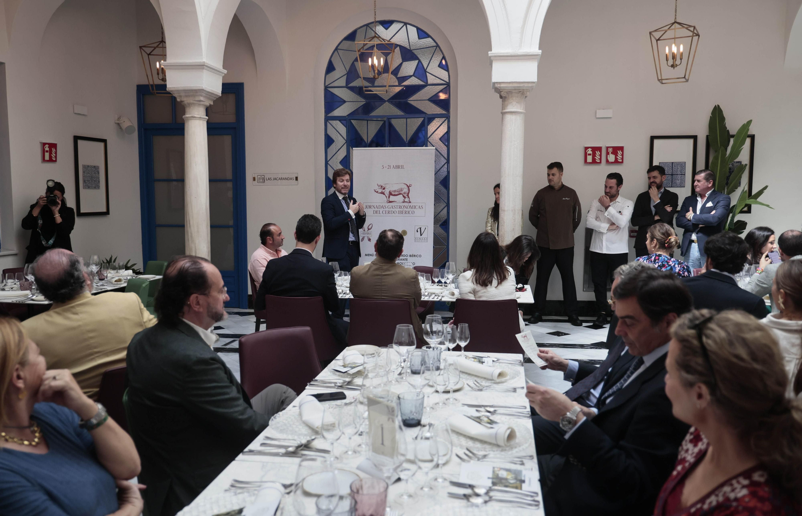 Presentación Jornadas gastronómicas cerdo ibérico en el Hotel Vincci