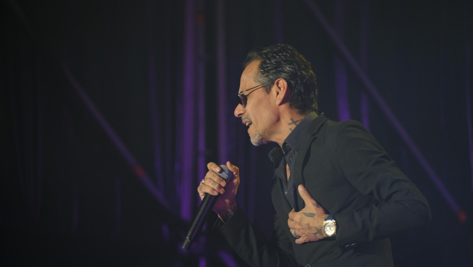 Concierto de Marc Anthony en Roquetas, en imágenes
