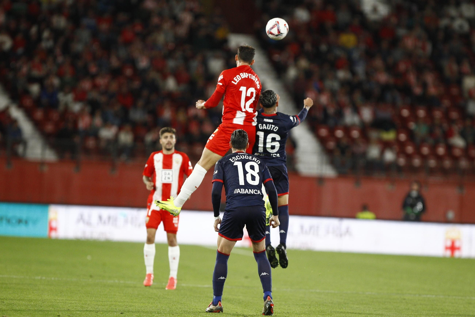 El partido U.D. Almería-Deportivo de La Coruña, en imágenes