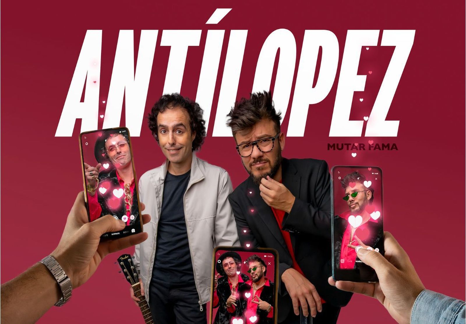 Cartel de 'Mutar Fama', gira de Antílopez que tendrá un concierto en Sevilla el día 10 de noviembre