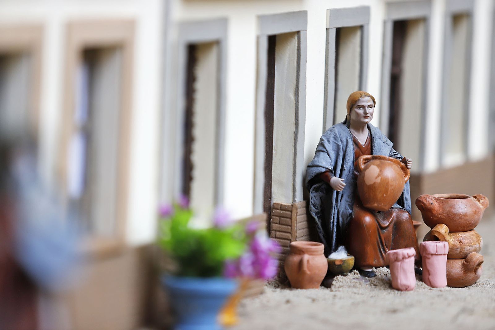 Imágenes del Belén del Ayuntamiento de Huelva