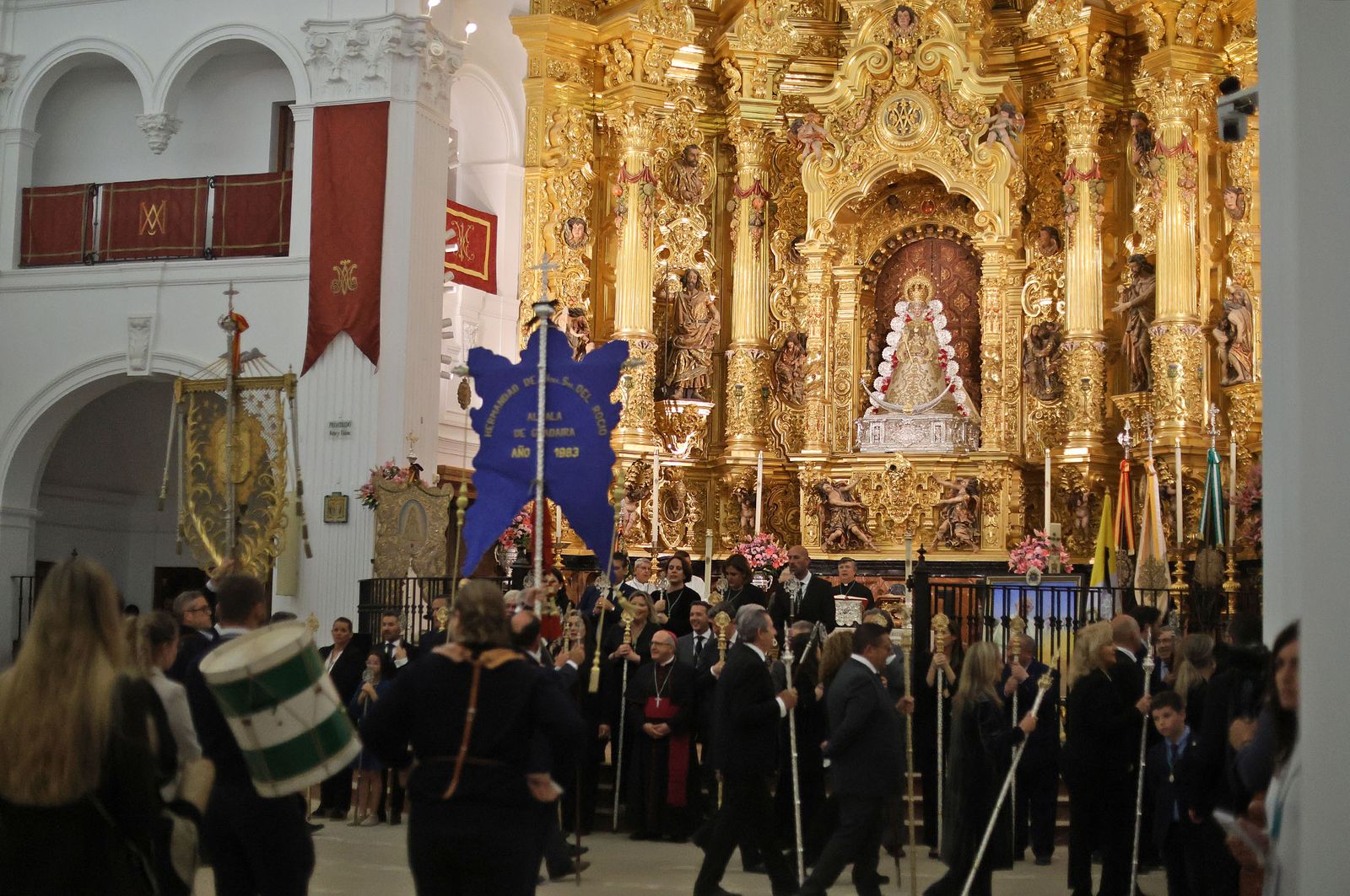 Imágenes del Rosario Jubilar Extraordinario de El Rocío 2025