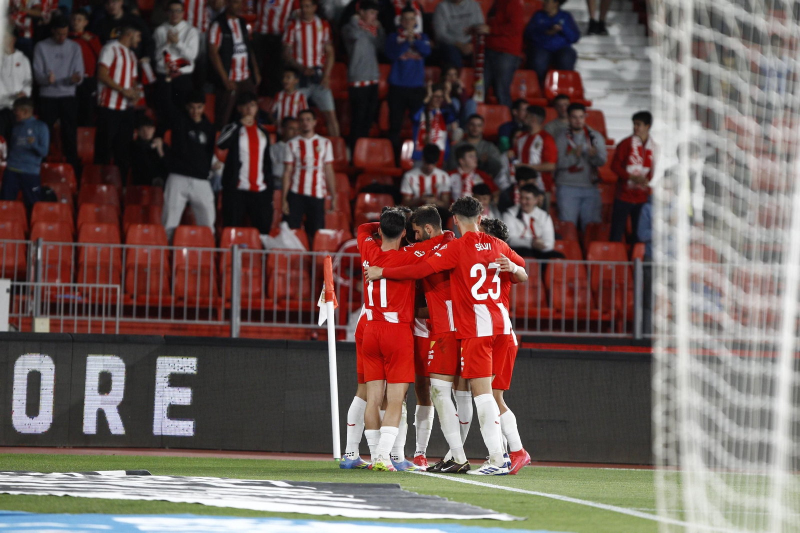 U.D. Almería-Racing Club Ferrol, en imágenes