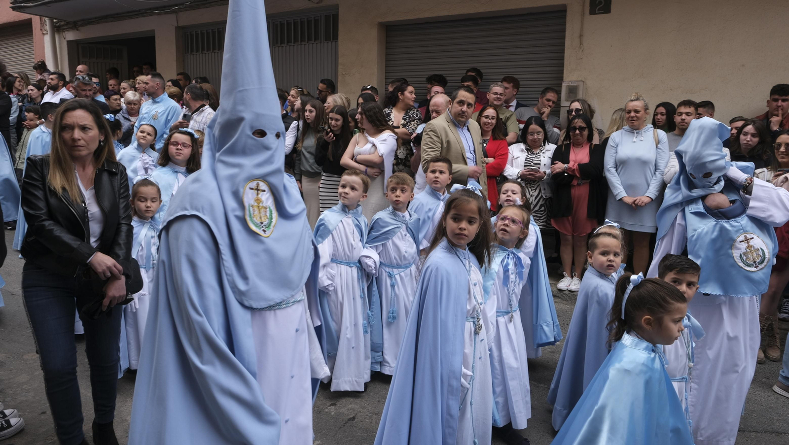 La procesión de Los Ángeles en Almería, en imágenes